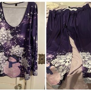 Rosegal knit set! Wore one time! Size 4x fits more like a 3x.